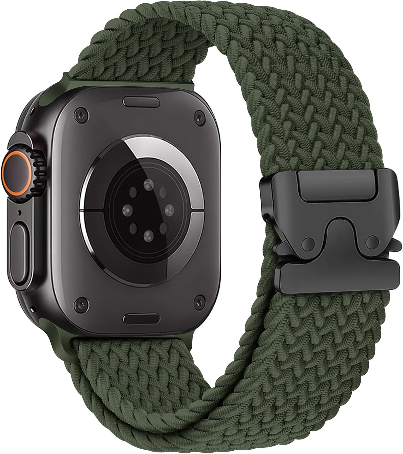 Braided Solo Loop Strap Compatible with Apple Watch Ultra/2 49mm 46mm