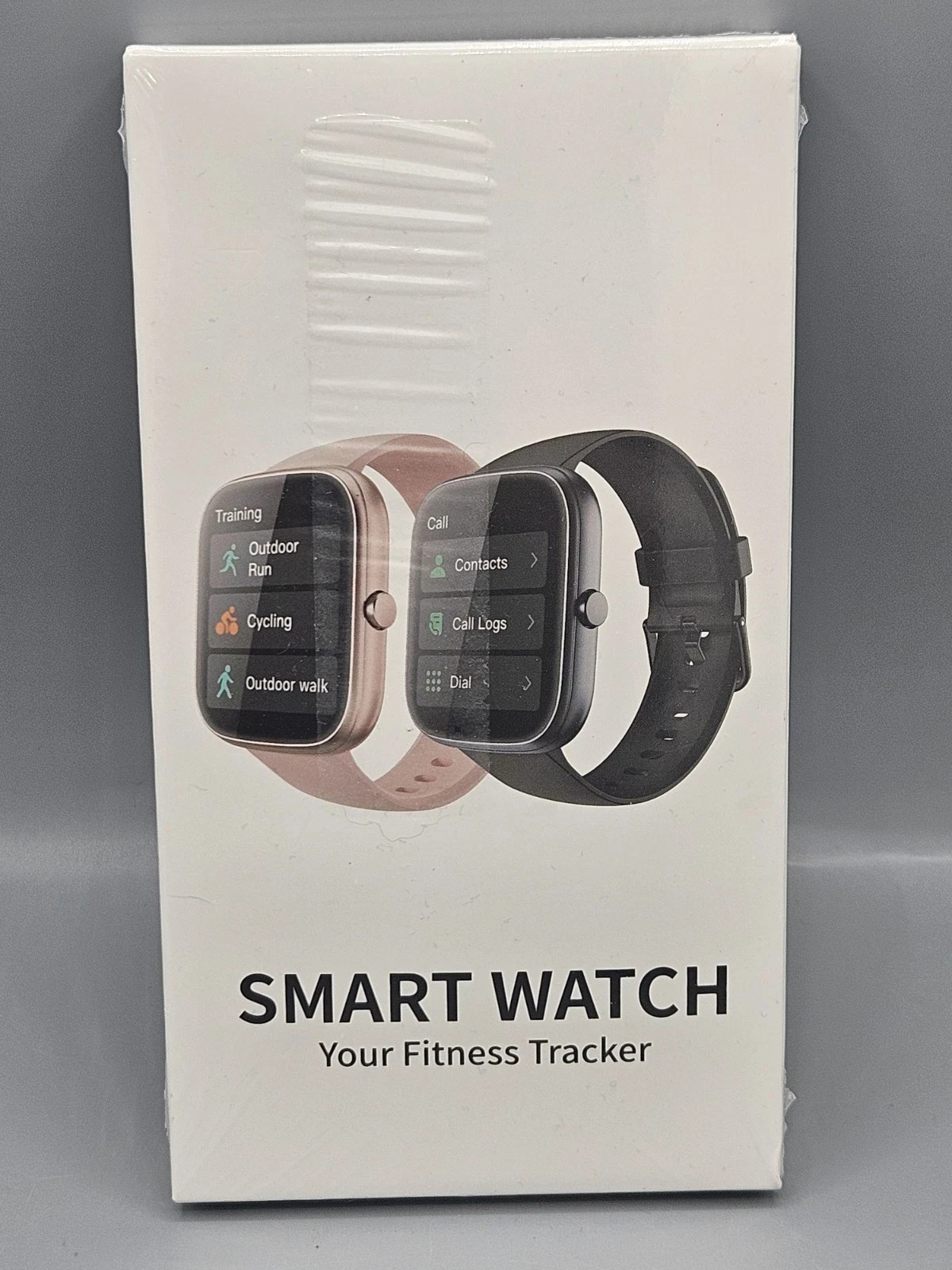 T60 Smart Bracelet Fitness Watch 1.91in TFT LCD IP68 Android iPhone Black