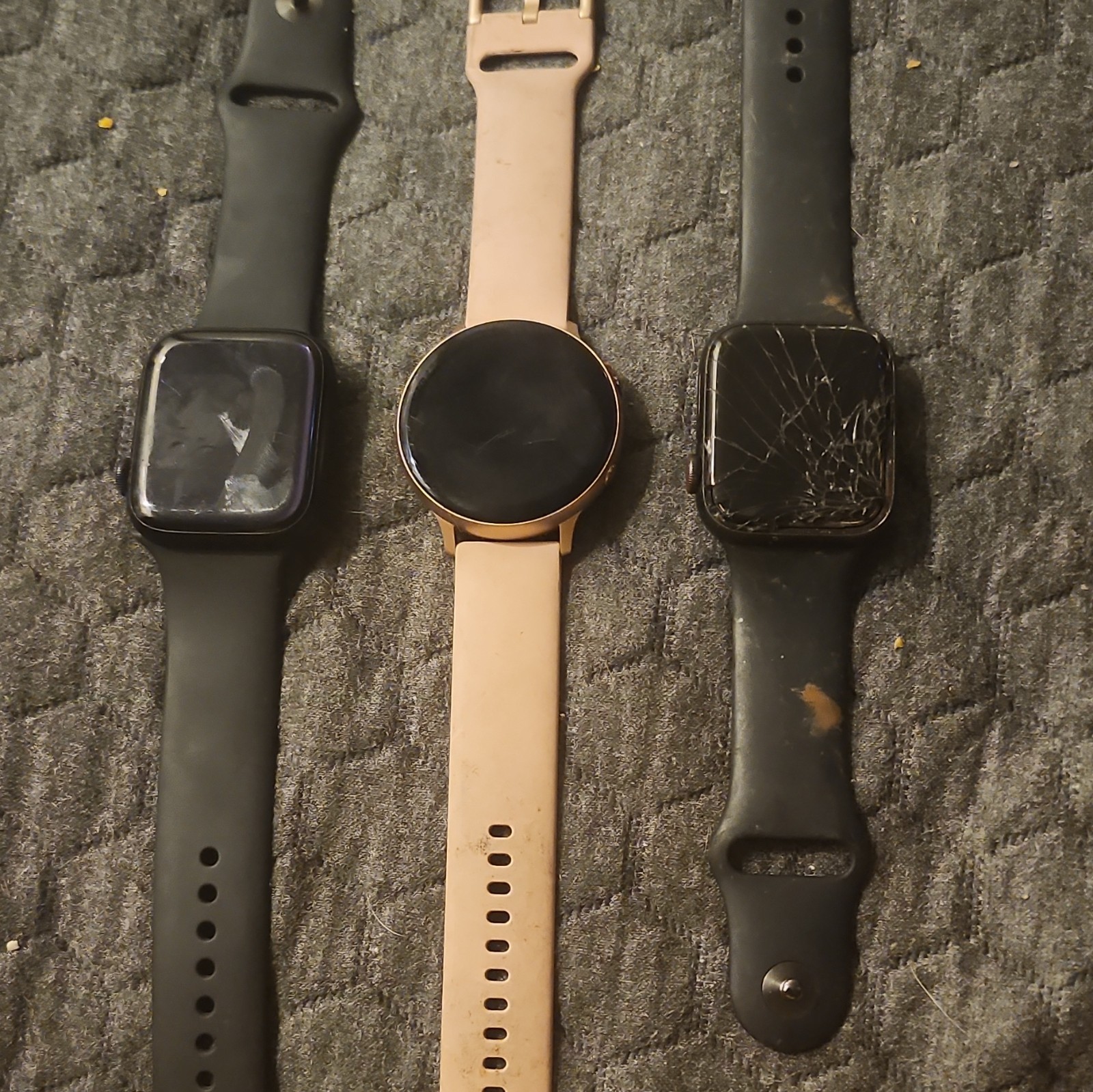 Samsung Galaxy Watch / 2 Apple Watches. UNTESTED AS IS