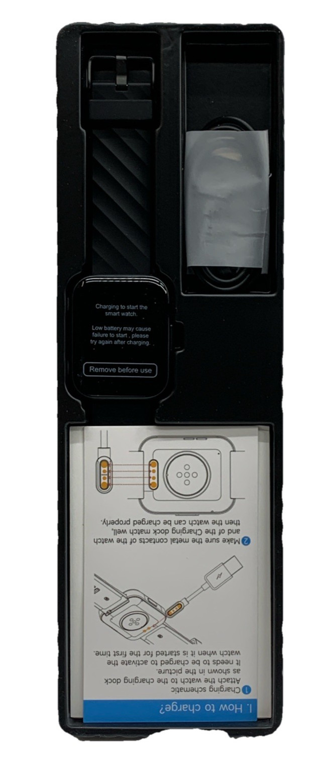 Smart Watch (answer/make Calls) 1.85” Digital Fitness Record For iOS And Android