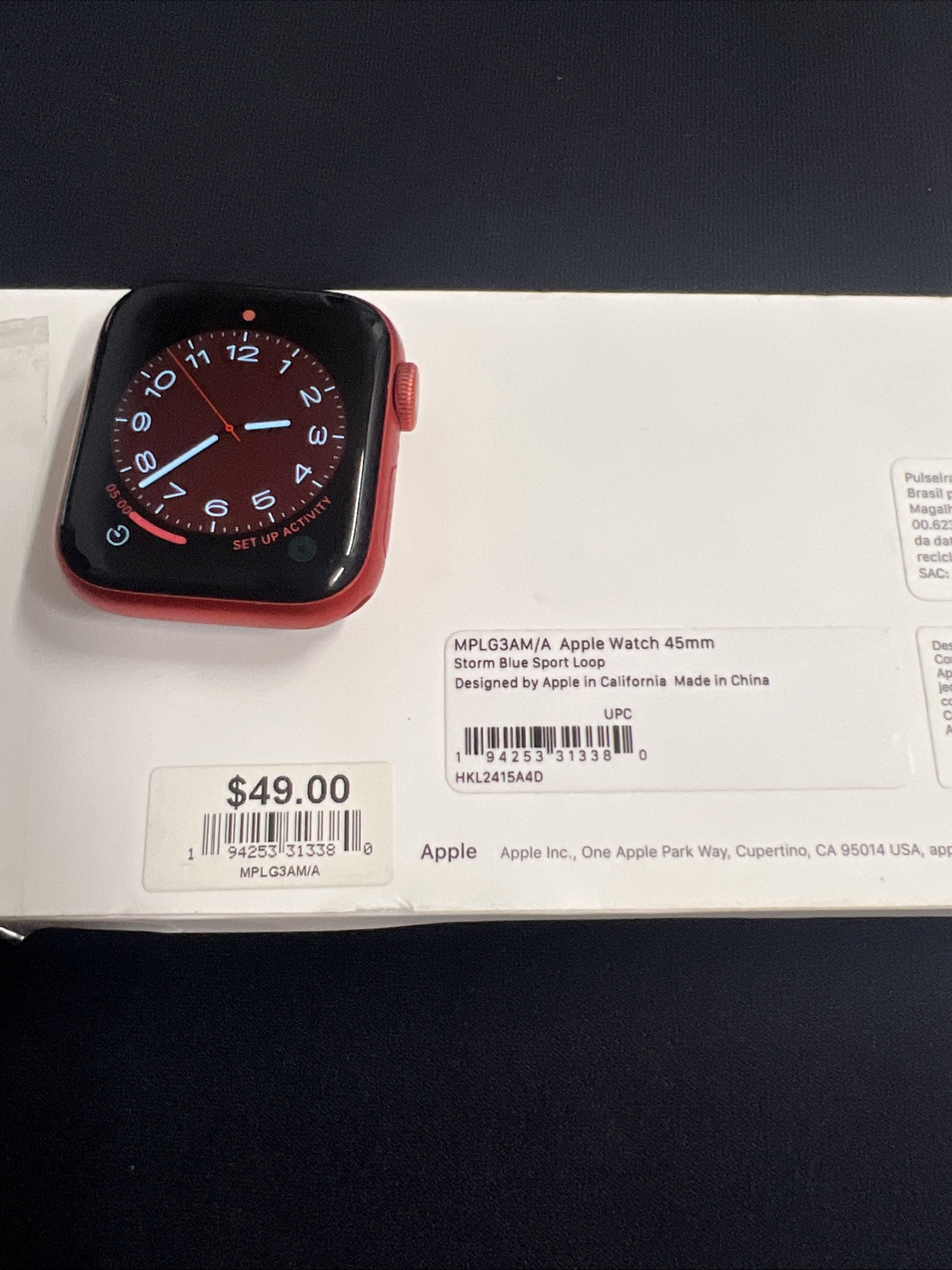 Apple Watch Series 6 40mm (GPS) Aluminum Case A2291 – Preowned With New Band