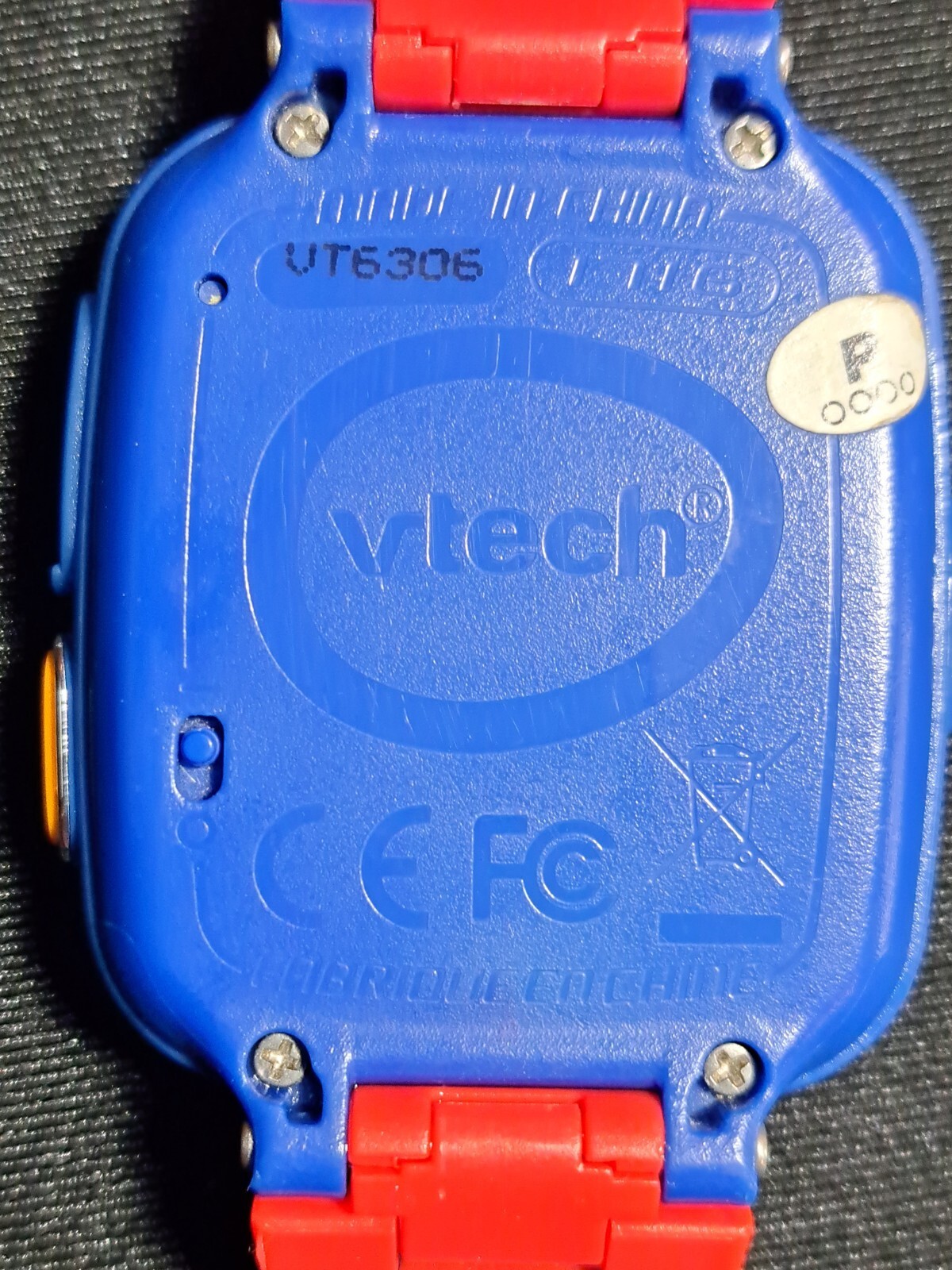 VTECH 1716 Kidizoom Smart Watch Fire Red Blue Wristband