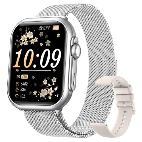 1.83″ HD Smart Watch – 30 Days Battery, Heart Rate, SpO2, Blood Pressure, 110+ S