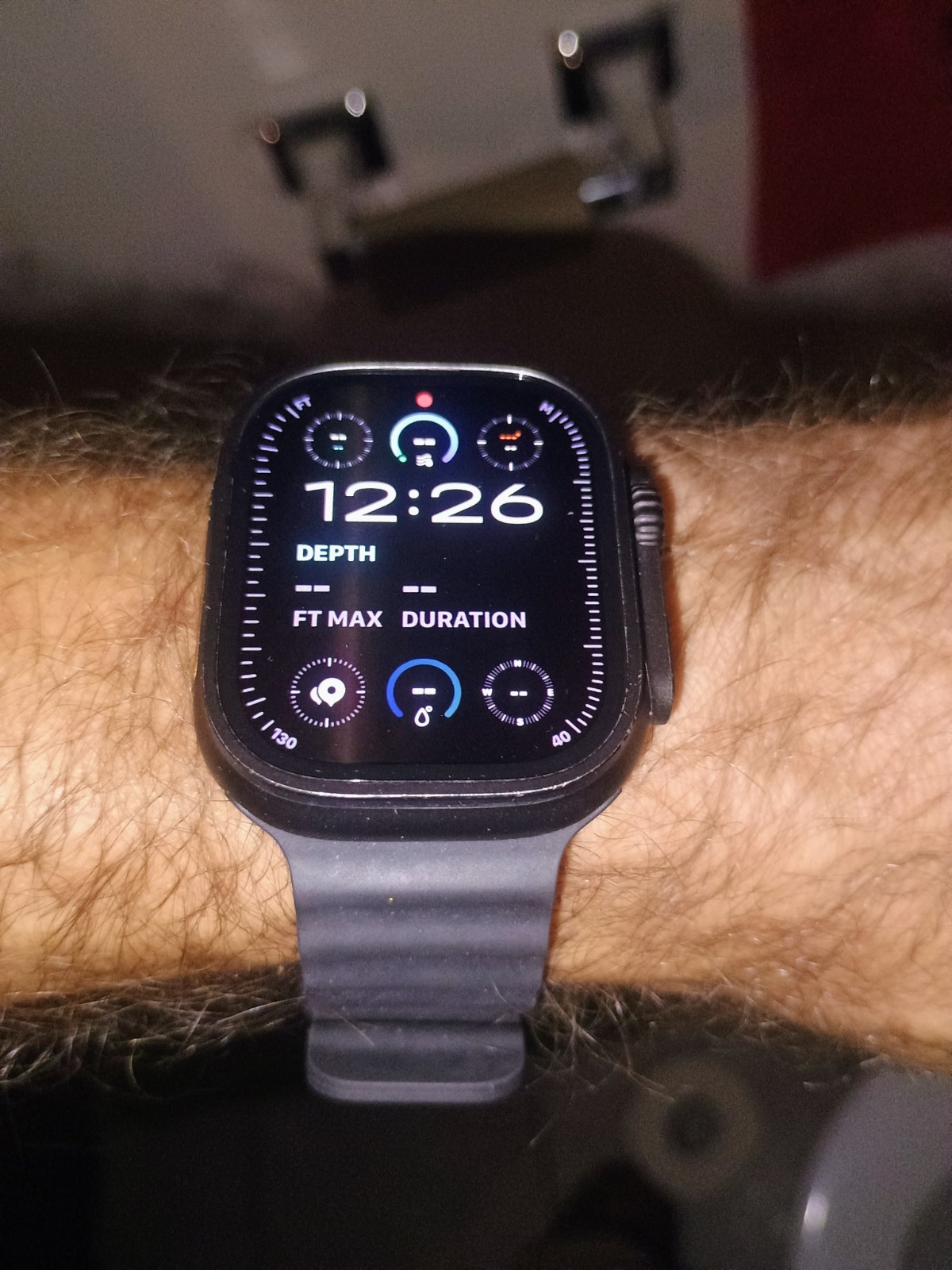 Apple Watch Ultra 2 GPS + Cellular 49mm Black Titanium Case Black Ocean Band