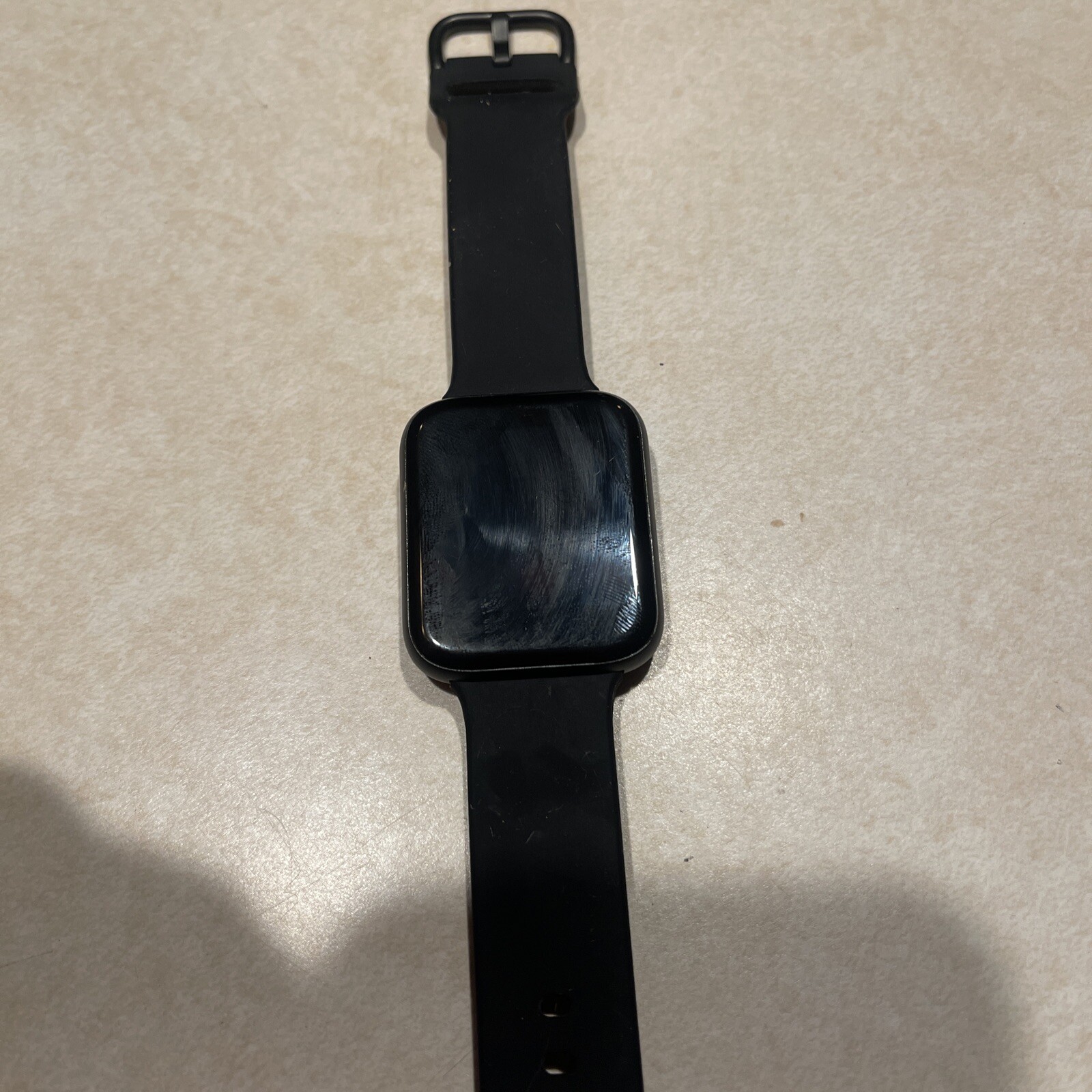 iTouch Air 3 Smartwatch 40 mm Black Aluminum Case with Black Sport Band