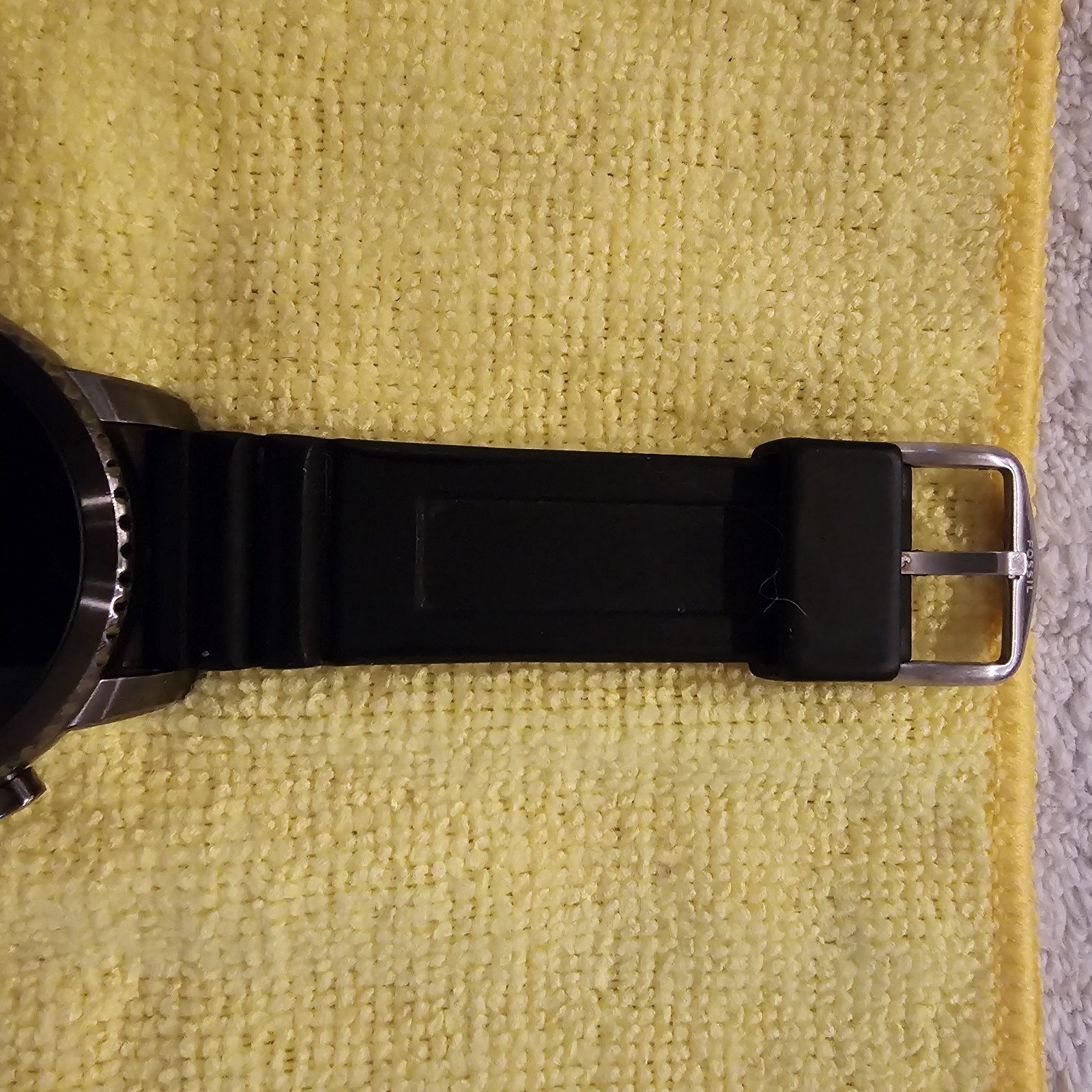 Fossil Gen 3 Explorist Smartwatch 45mm Stainless Steel Black with Silicone Band