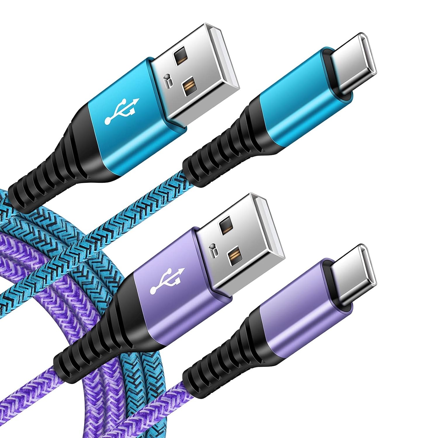 C Charger Cord Fast Charging USB Type C Cable Android Charger Cables 6FT | 2Pack