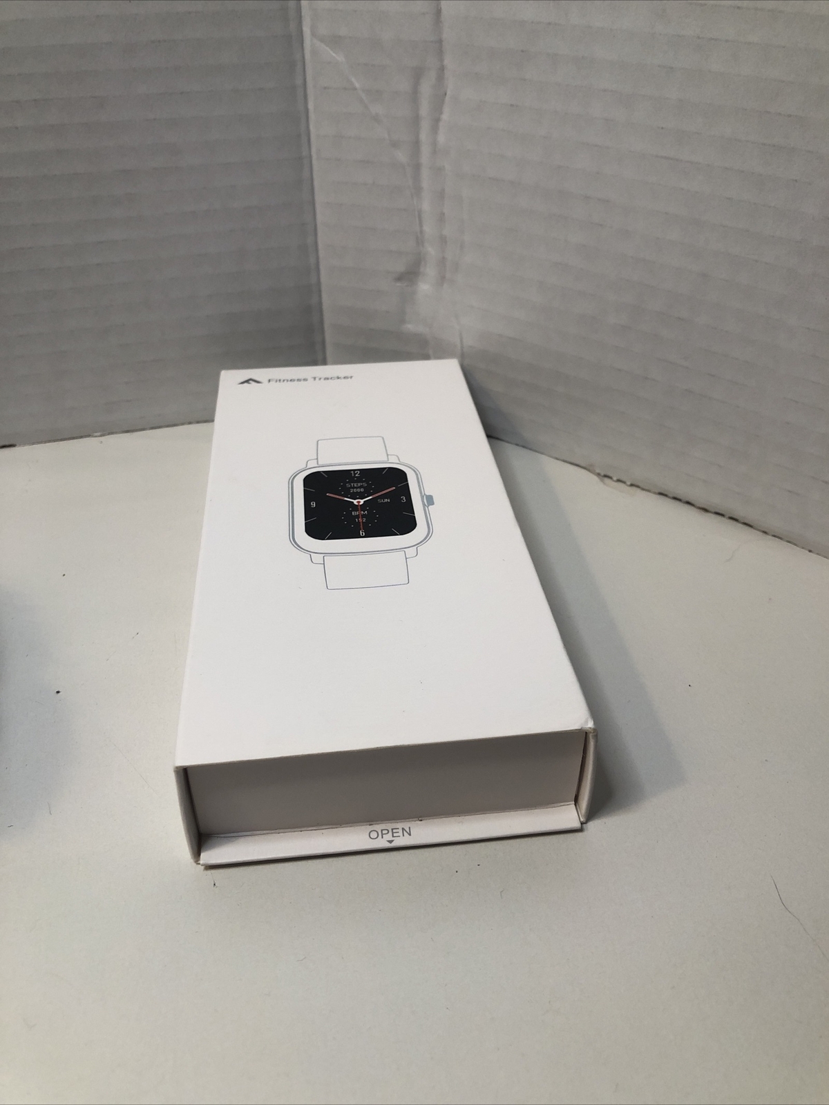 P42 Womens Peach 1.7 Inch TFT Display Digital Fitness Tracker Smart Watch Used