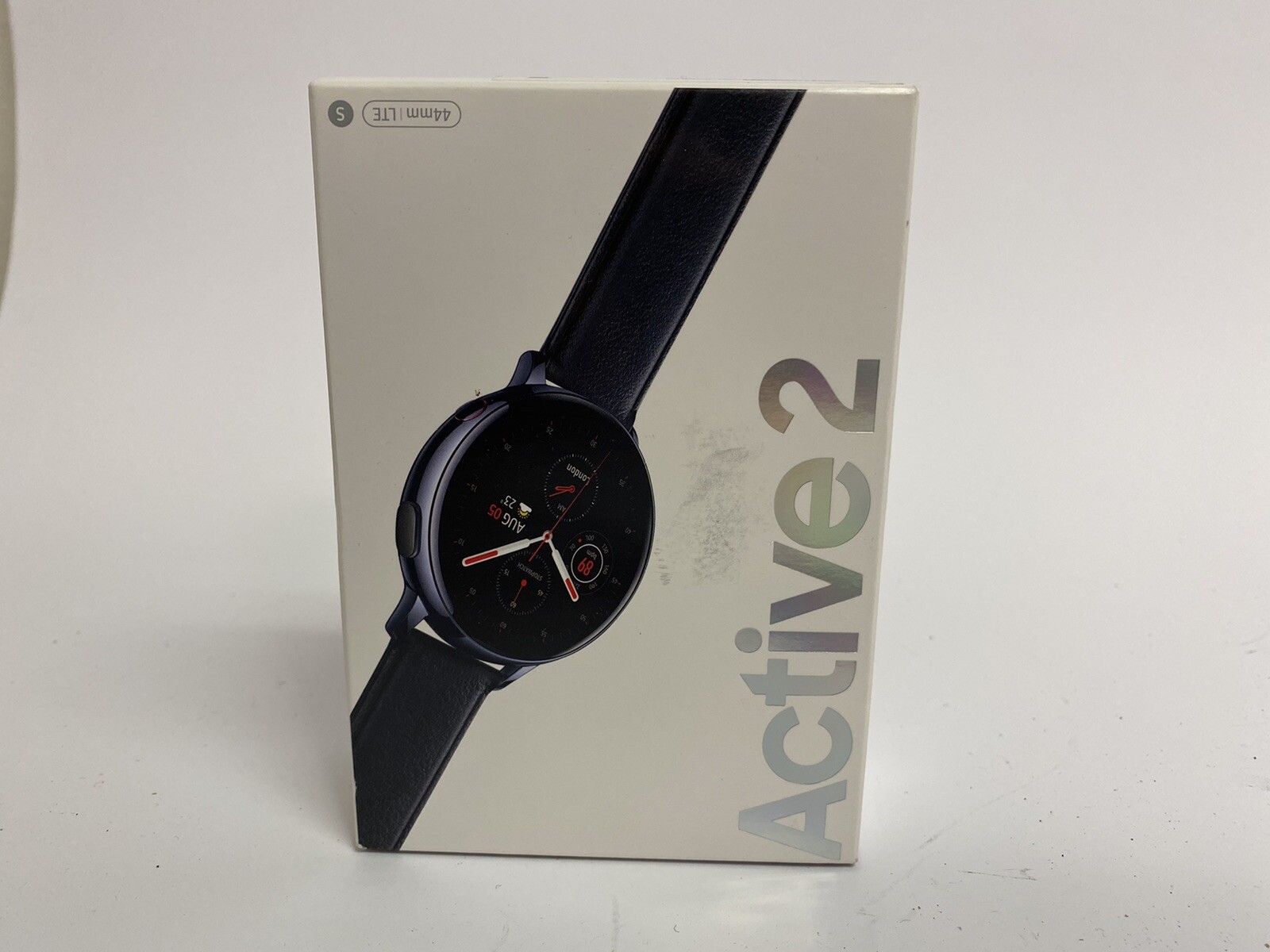Samsung Galaxy Watch Active 2 SM-R825U 44mm BLACK Stainless Steel Case