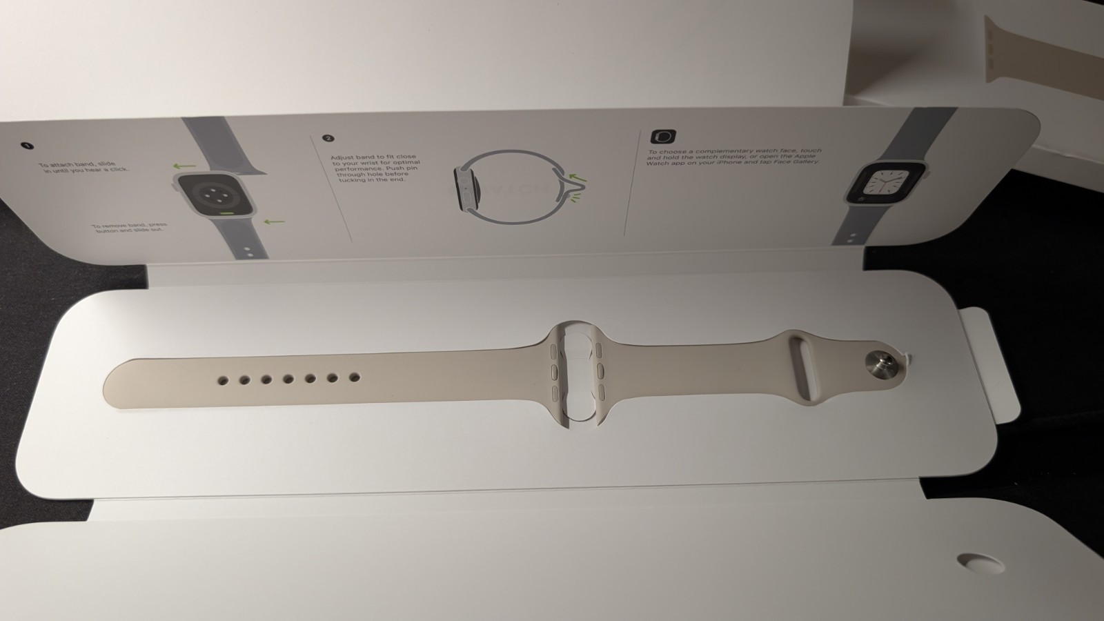 Apple Watch Series 8 GPS+Cellular 45mm Aluminum Starlight Unlocked A2774