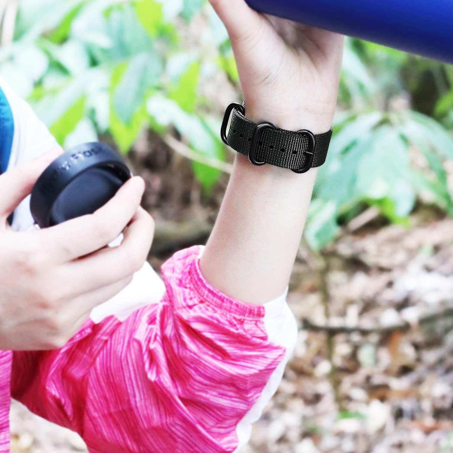 Case For Samsung Gear S2 SM-R720 SM-R730, Durable Soft Nylon Adjustable Strap