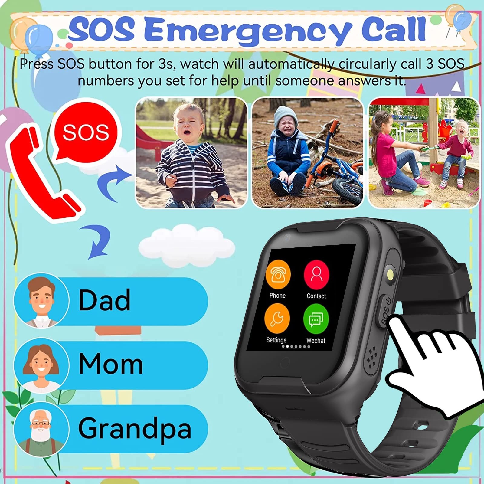4G GPS Video SOS Real-Time Tracker
