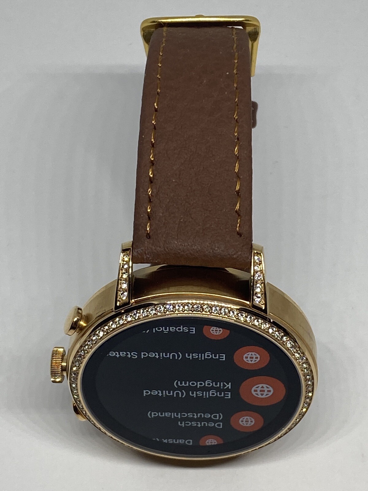 Fossil Gen 4 Authentic Digital Dial Smart Watch Custom Band FTW6011 AB573