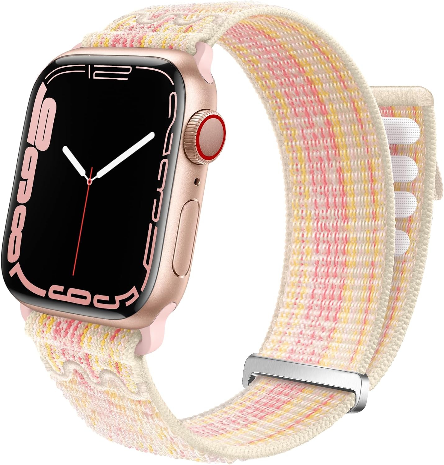 Nylon Sport Loop Case for Apple Watch 38/40/41/42/44/45/49mm Series 1-11 SE
