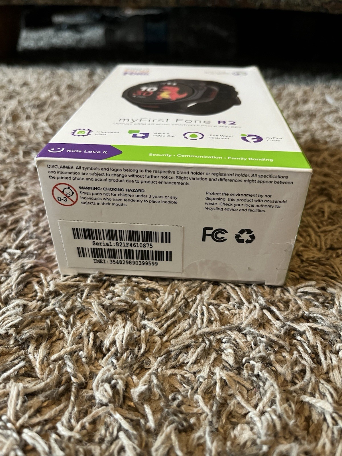 myFirst Fone R2 Kids Smartwatch 4G eSIM | GPS Tracking | Video Call | SOS Alerts