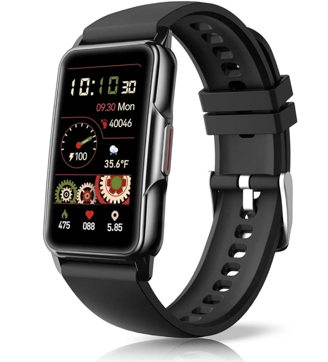 Fitness Smart Watch for Heart Rate Sleep, and Step Tracker IP68 Waterproof
