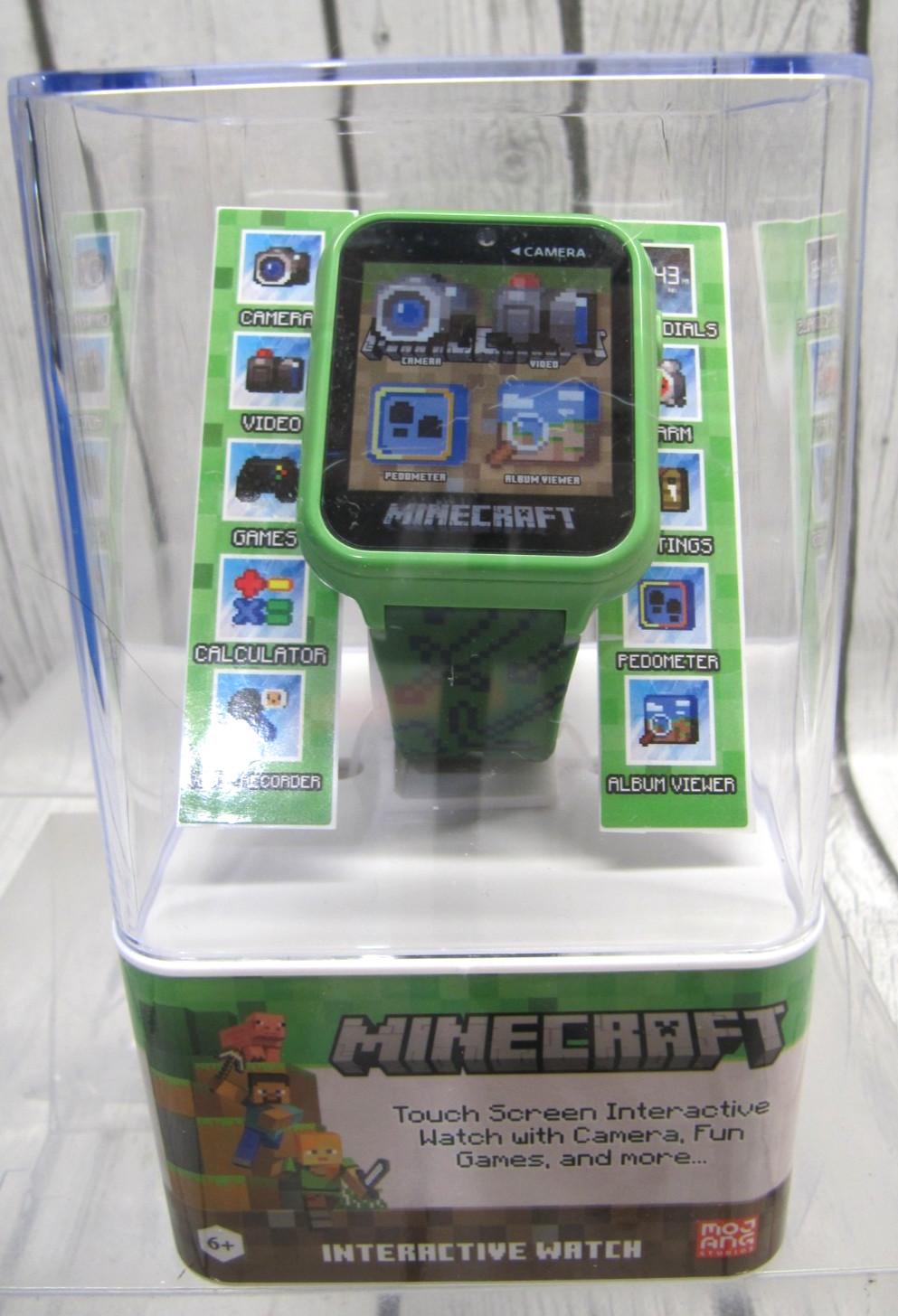NEW Minecraft Kids Smart Watch – MOJ ANG Touchscreen Interactive Watch – SEALED