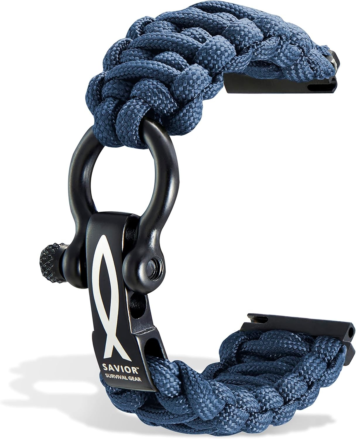 20mm/22mm Paracord Watch Band for Galaxy S3 Classic, Fenix 5 – Quick Release