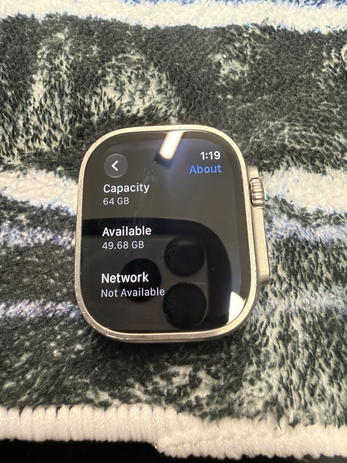 Apple Watch Ultra 2 49mm Unlocked Silver Titanium