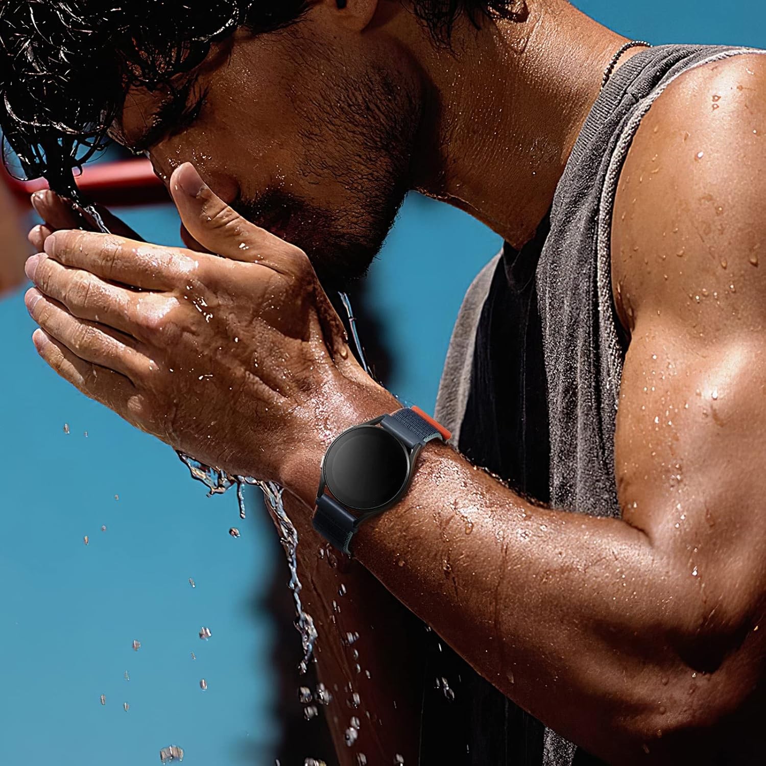 Soft Nylon Strap Compatible with Samsung Galaxy Watch 5 Pro 45mm
