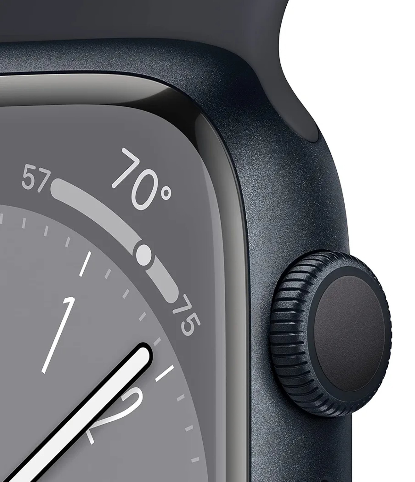 Apple Watch Series 8 41mm Midnight Aluminum Case with Sport Band,S/M/Brand New.Z