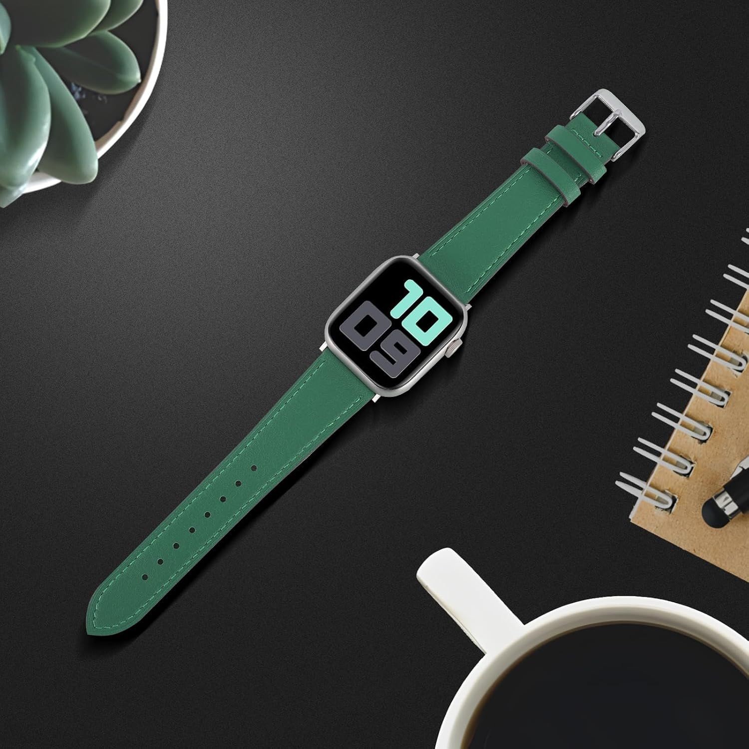 Leather Strap Compatible with Apple Watch Series 8 40mm 41mm 44mm 45mm