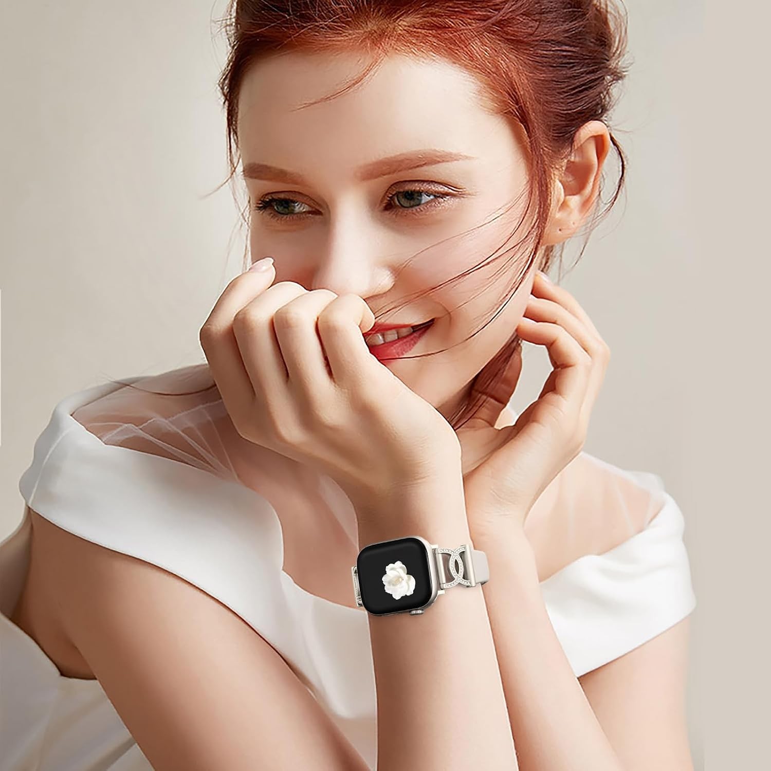 Case For Apple Watch 38mm 40mm 41mm 42mm 44mm 45mm 46mm 49mm, Slim Silicone Band