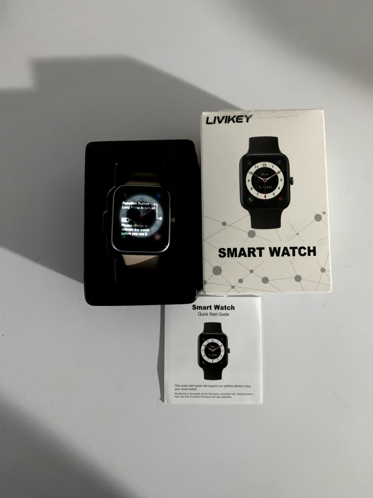 LIVIKEY Smart Watch Fitness Tracker Watch with Heart Rate Monitor SpO2 Sleep …