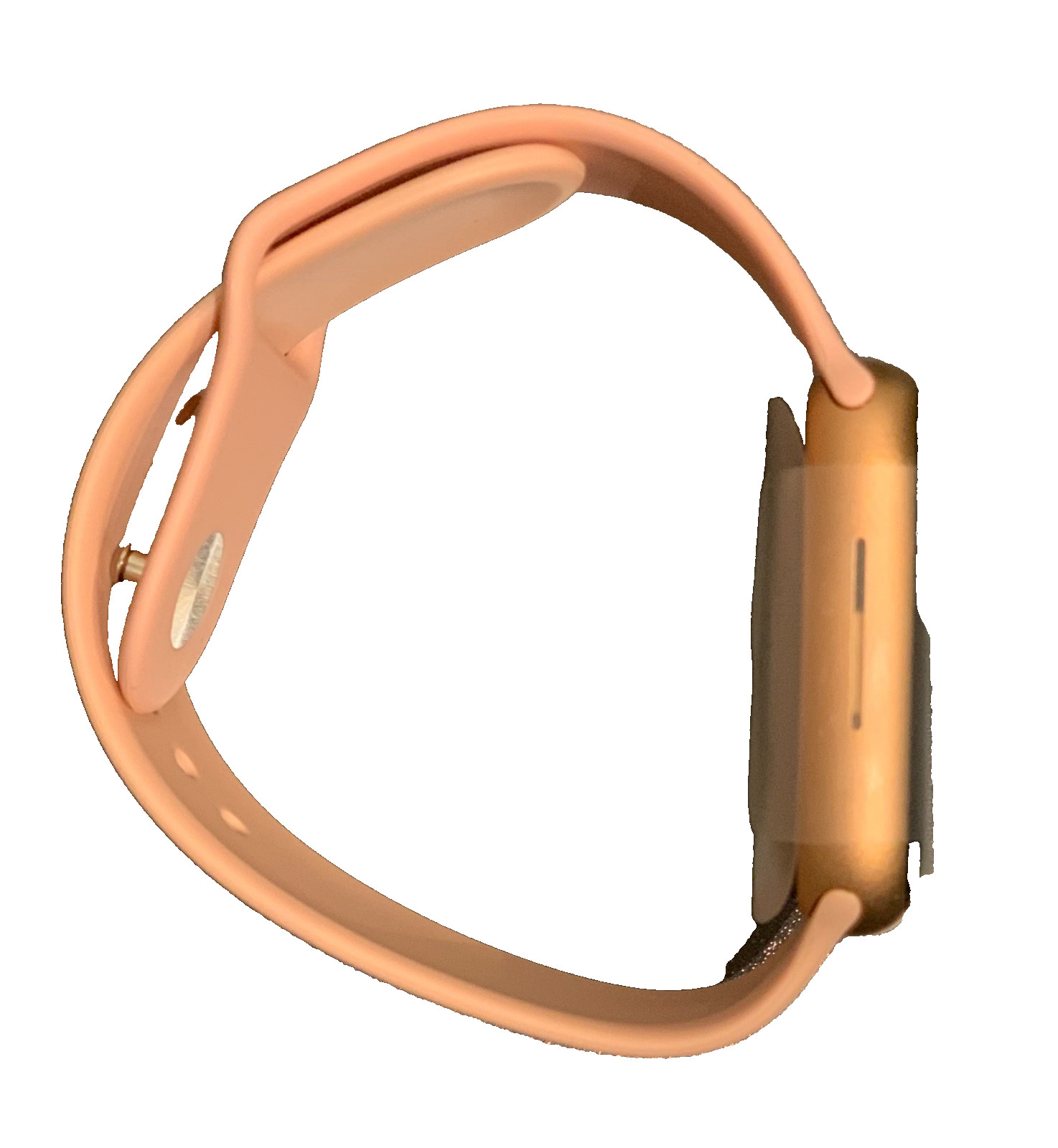 Microwear Watch 8 Pro Smartwatch- 1.95-inch Rectangular Display Pink Band