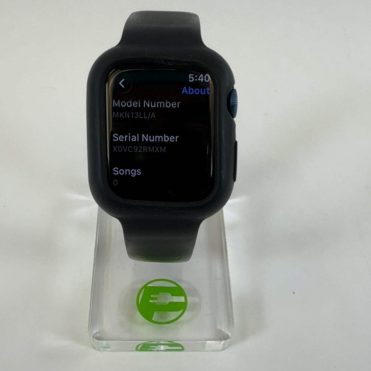 Broken GPS Only Apple Watch Series 7 41MM Aluminum MKN13LL/A READ
