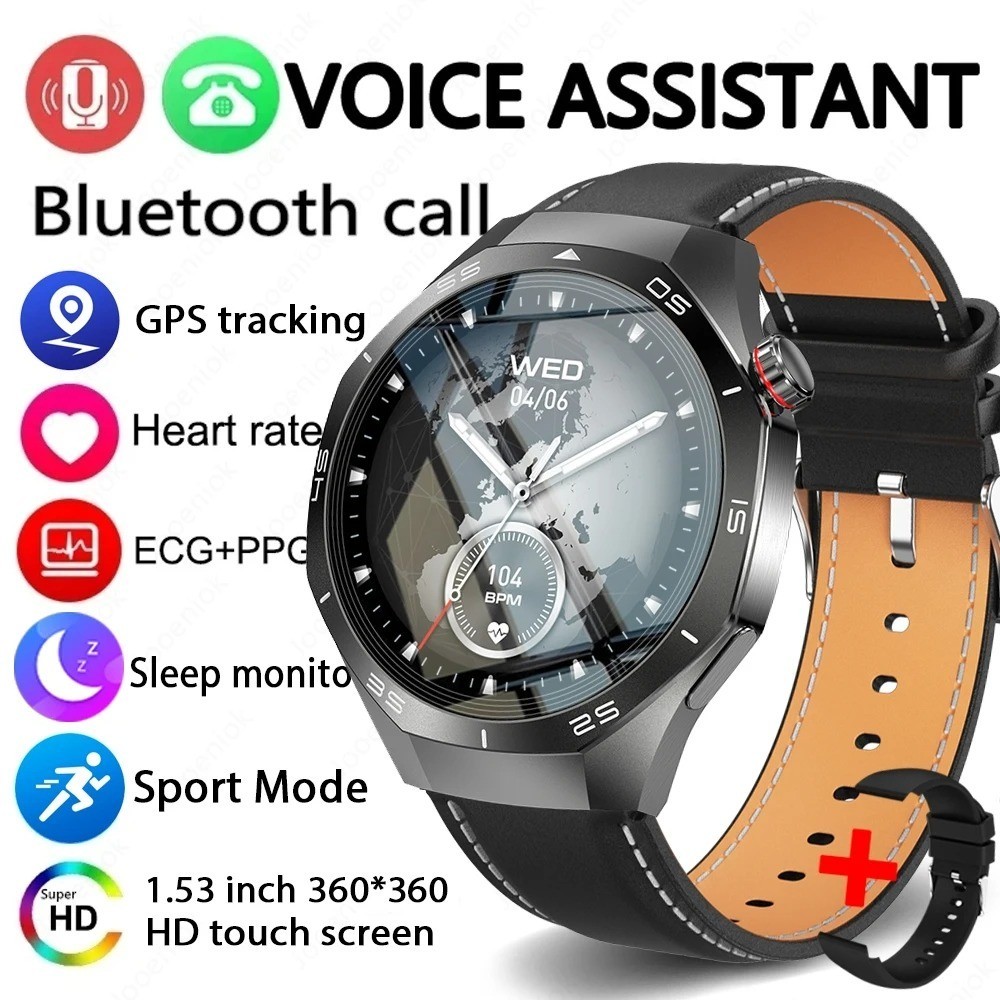 GT5 Pro Smart Watch Men AMOLED NFC BT Call Waterproof for Android and iOS