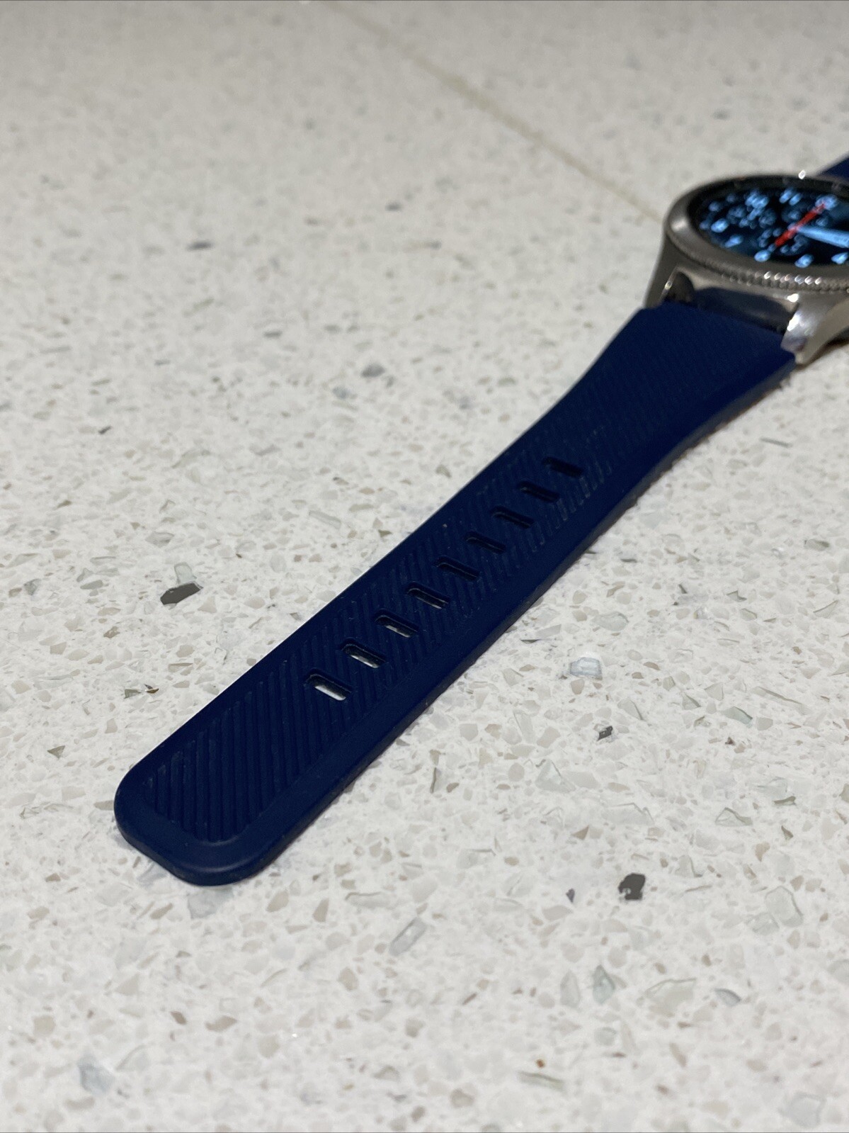Samsung Galaxy Gear S3 Classic SM-R770 Silver With Navy Band