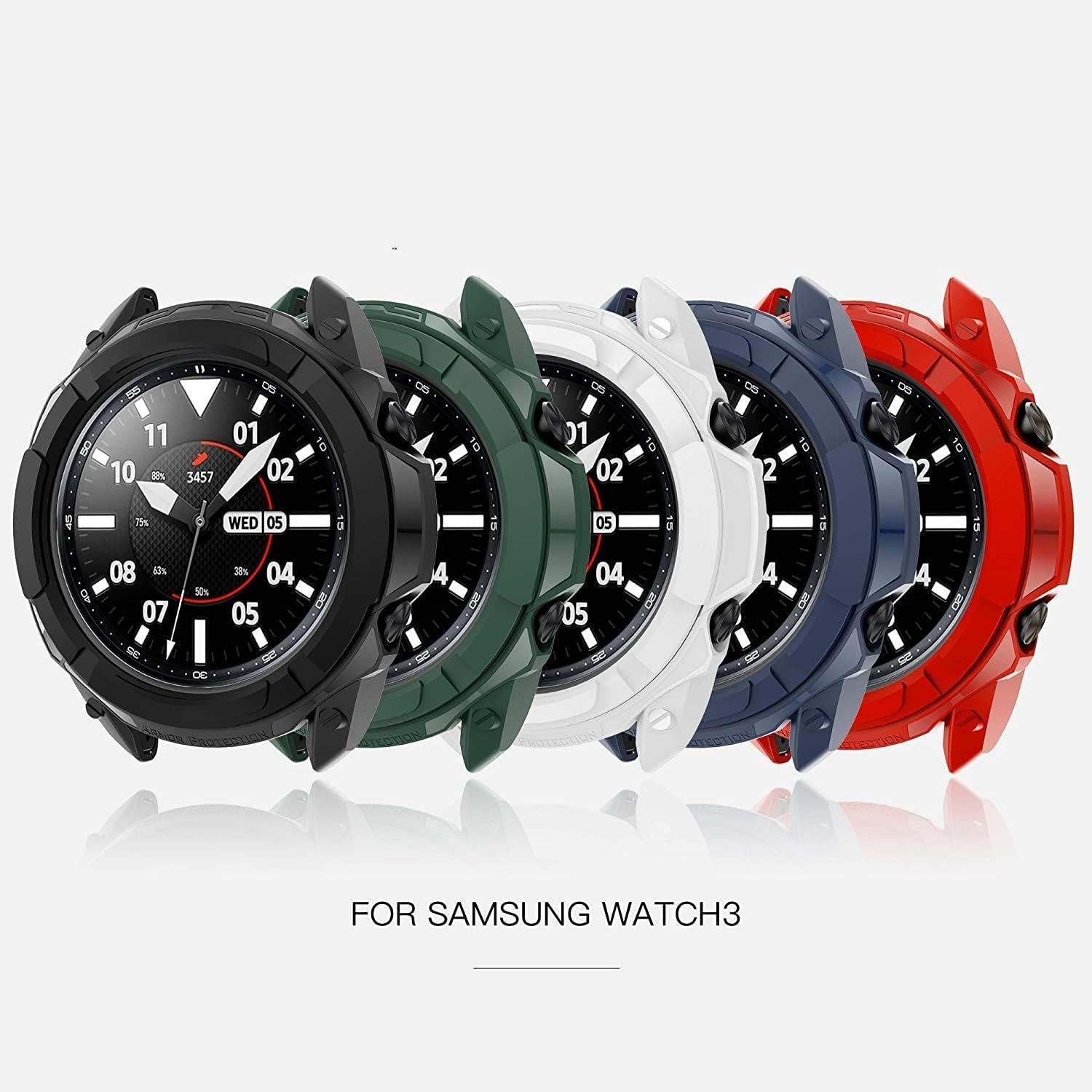 Case Only For Samsung Galaxy Watch 3 41mm 45mm TPU Full Edge Protection