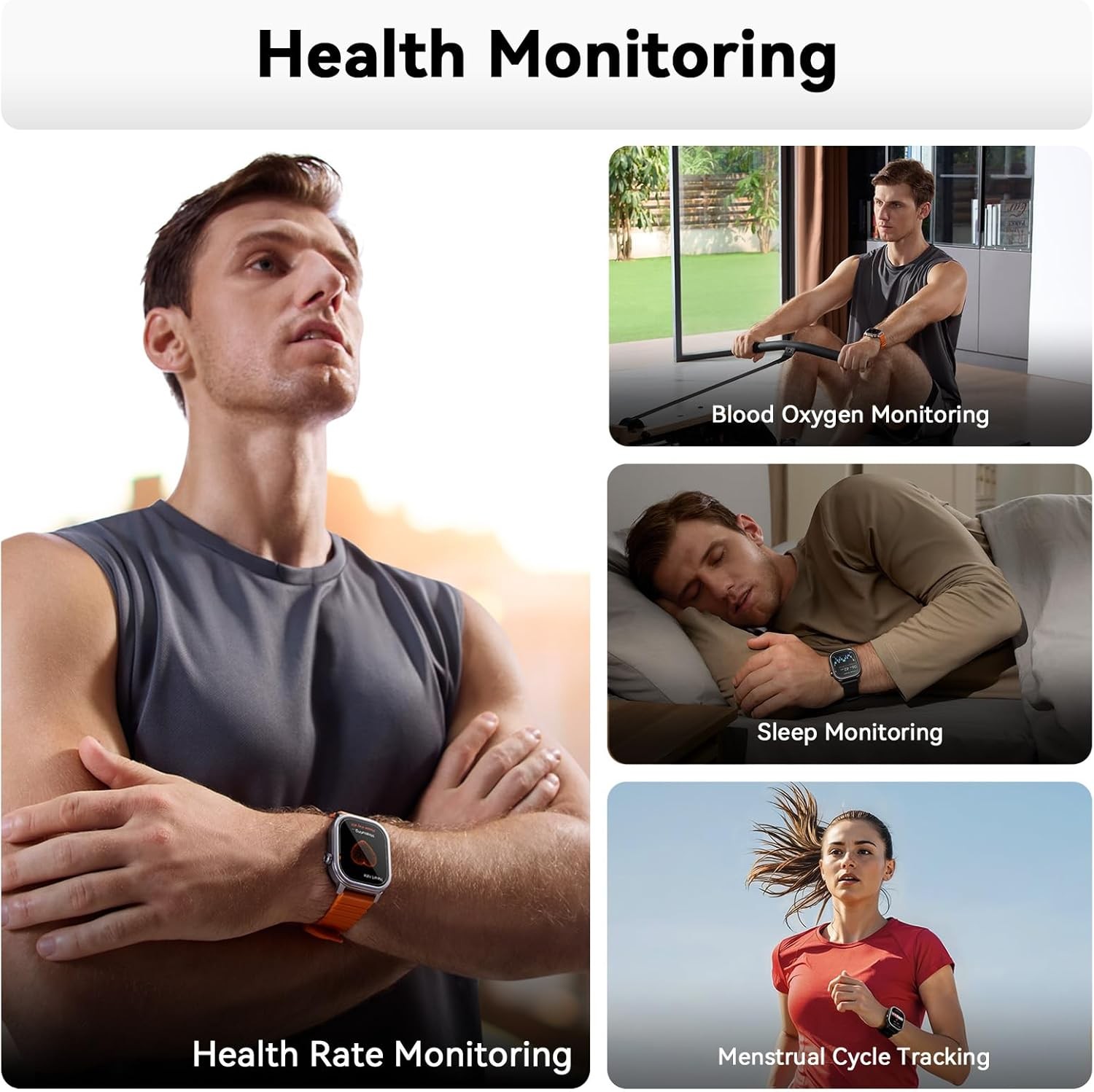 2025 KOSPET PULSE Smart Watch Men & Women Heart Rate Monitor 1.96″ AMOLED