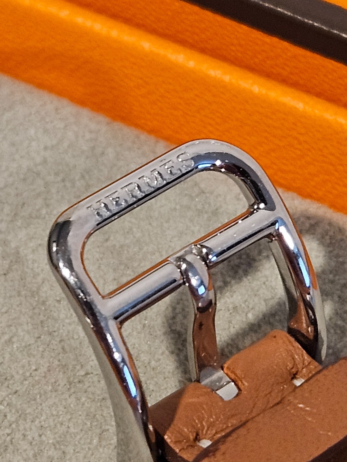 Hermes Apple Watch Series 7 GPS + Cellular 41mm w/ Sport Band & Leather Attelage