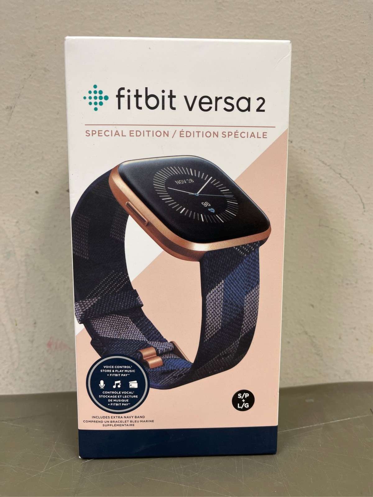 Fitbit FB507BKBK Versa 2 Health & Fitness Smartwatch with Heart Rate Music A 4