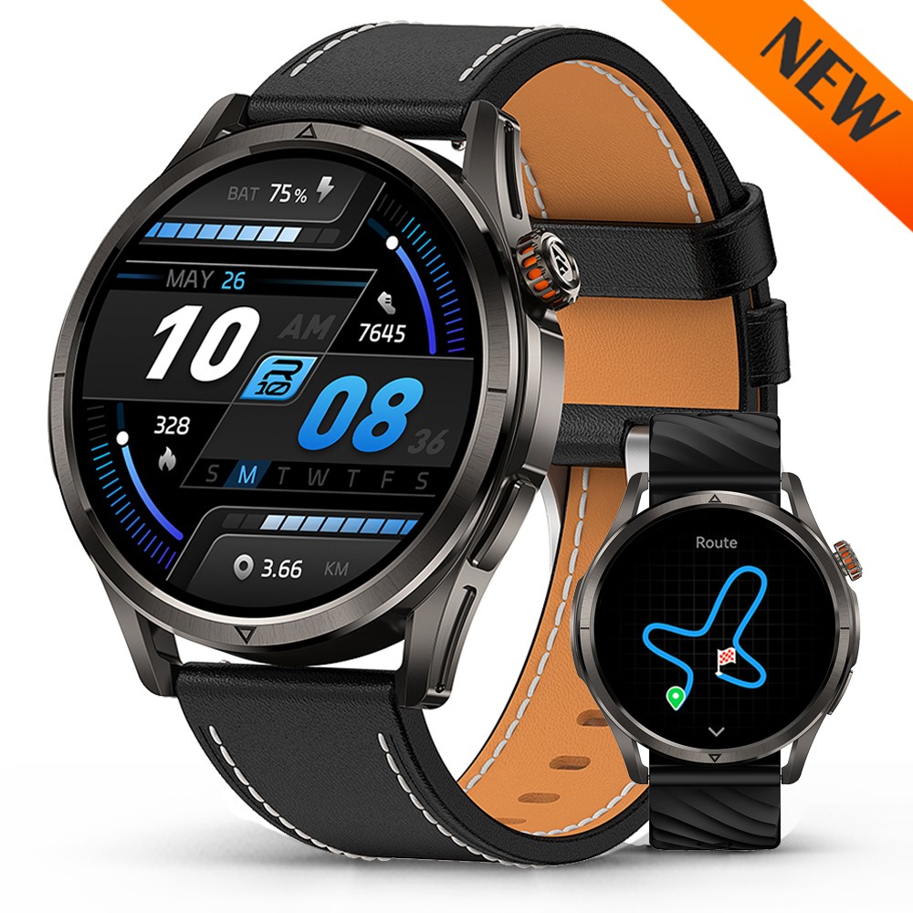 KOSPET MAGIC R10 Smart Watch for Men & Women with GPS 50-Day Battery Life 1.43″