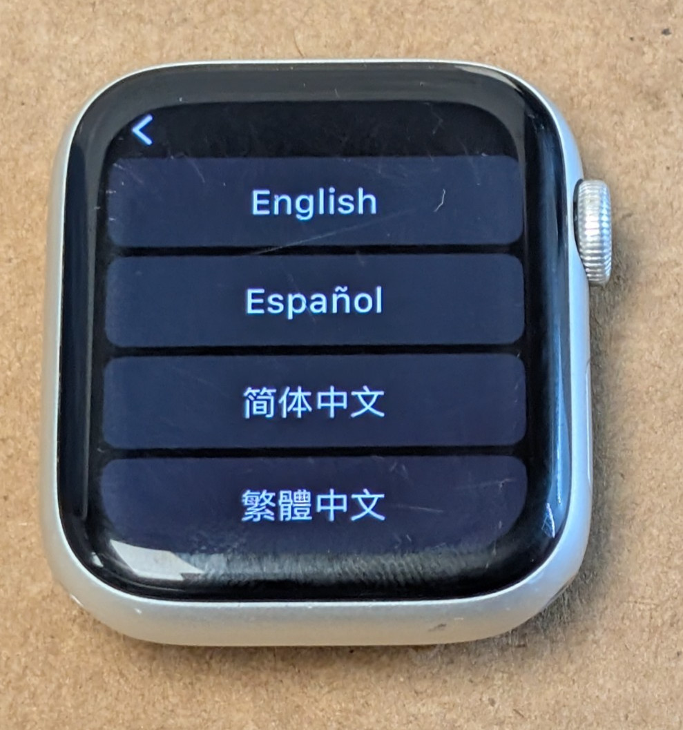 Apple Watch SE 2nd Generation 44MM Silver Smart Watch – A2723 – AS-IS/PARTS ONLY