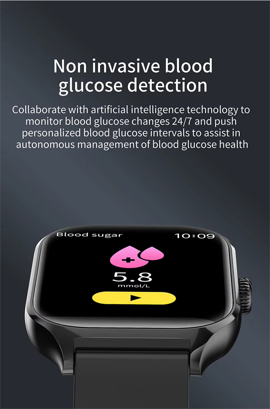 Smartwatch Men Women 1.73 ” Smartwatch Watch With Call Answering Effect