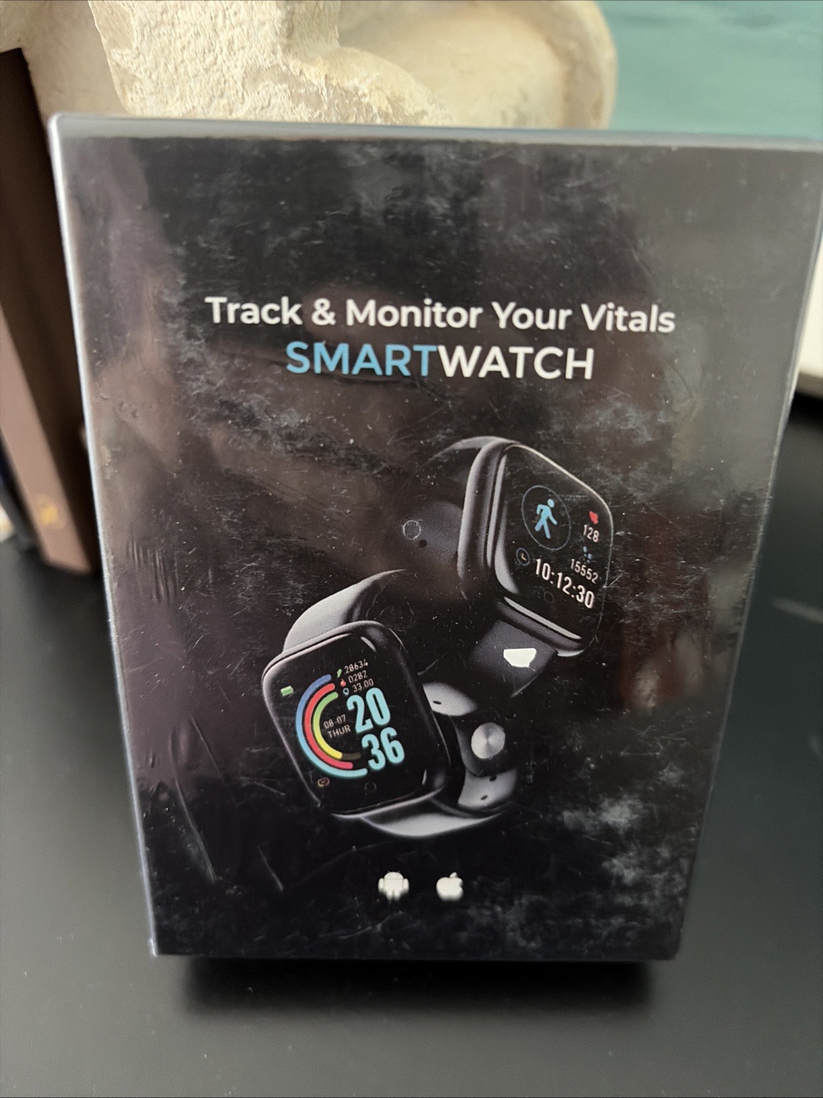 SMART WATCH, combines fitness band, digital clock, health monitor, hands free 🆕
