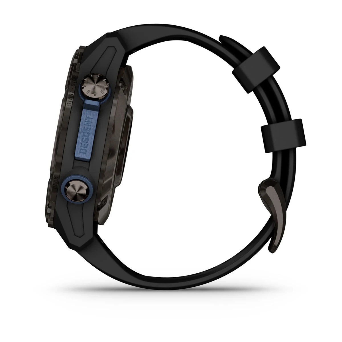 Garmin Descent Mk3i 43Mm Smartwatch Titanium Gray Dlc Silicone Strap