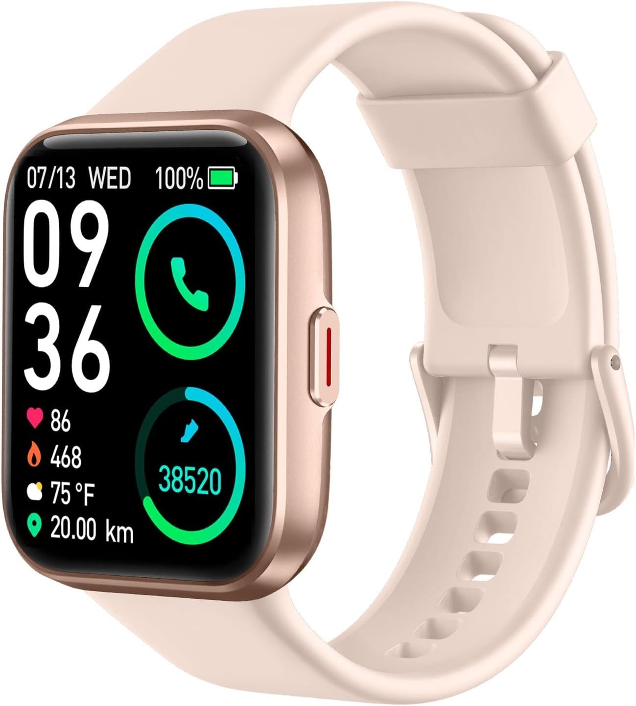 Reloj Inteligente Para iPhone Android De Mujer Smart Watch Pantalla Táct NEW US.
