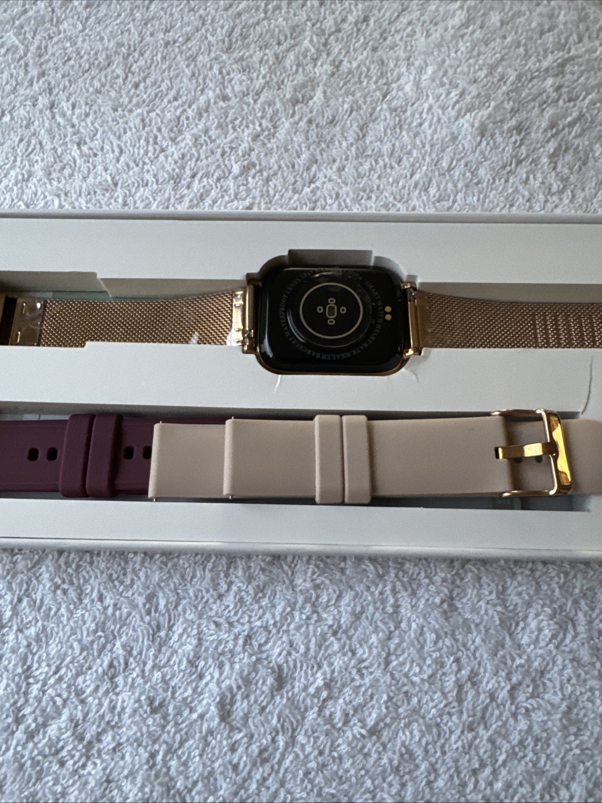 Smart Watch China 3 Different Bands Instructions 1 Year Warranty Charging NEW