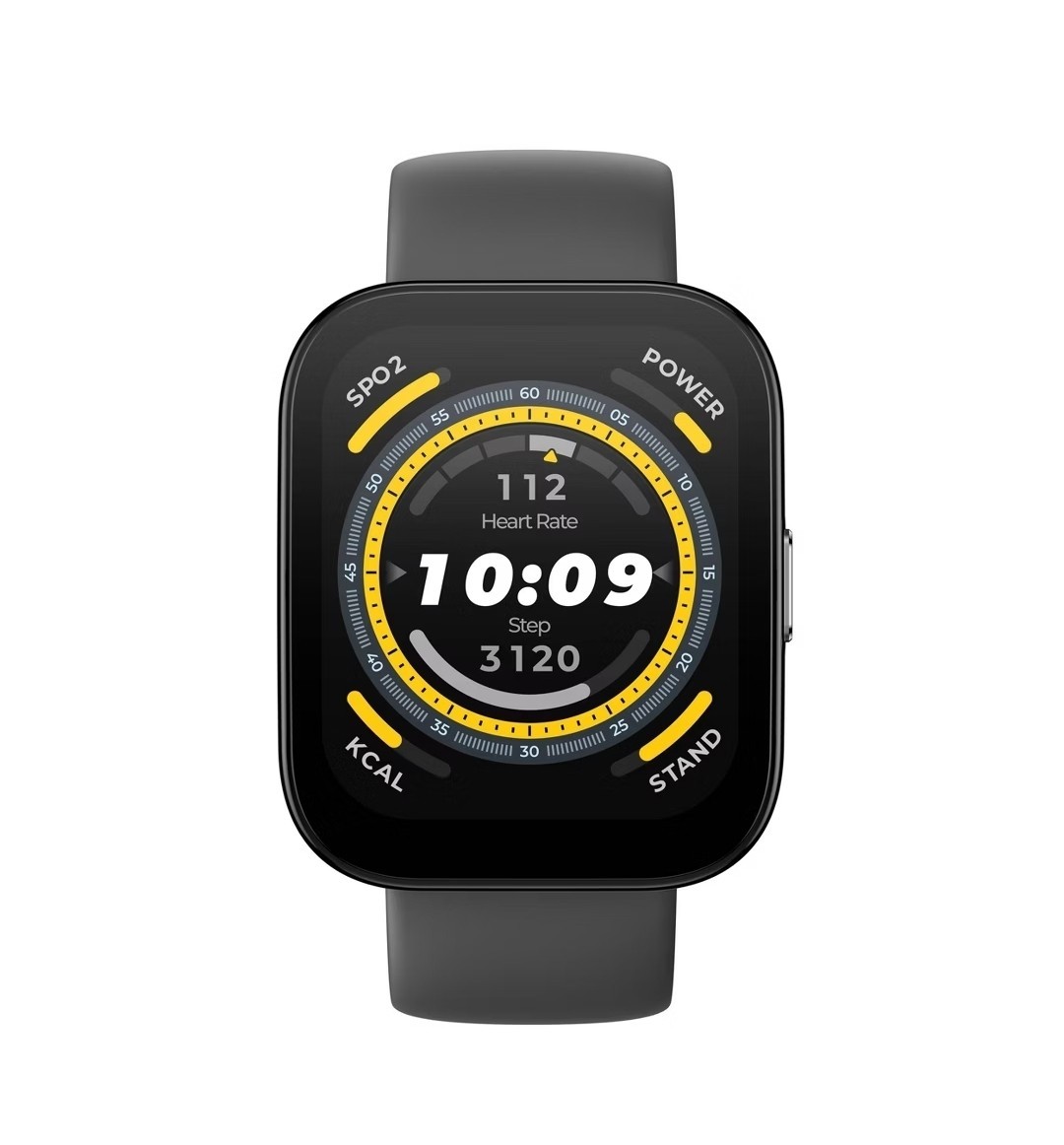 Amazfit Bip 5 1.91in Black Silicone Band Smartwatch iOS Android Calls SpO2 HR