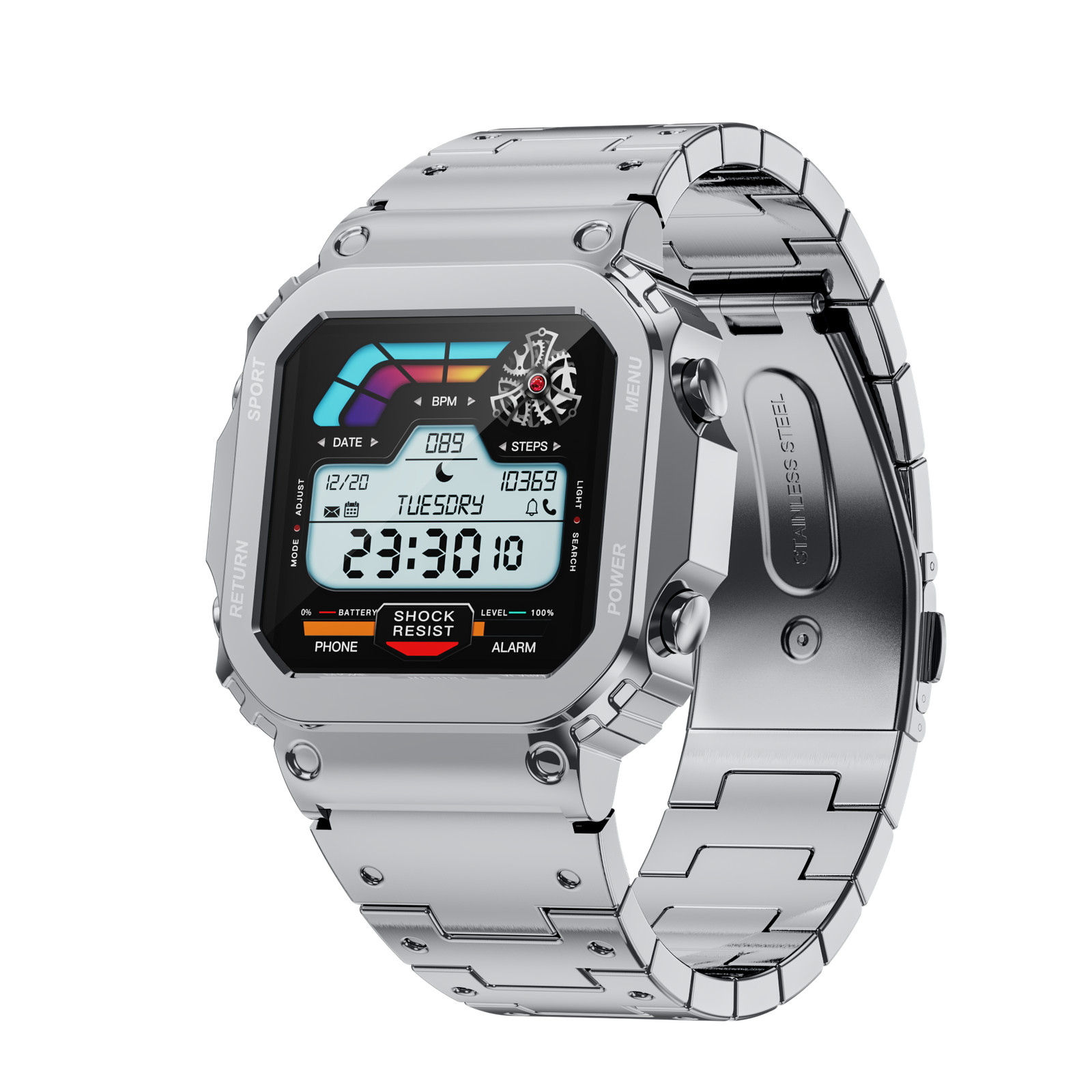 Smart Watch Bluetooth Calling Waterproof Health Monitor For IOS Android New