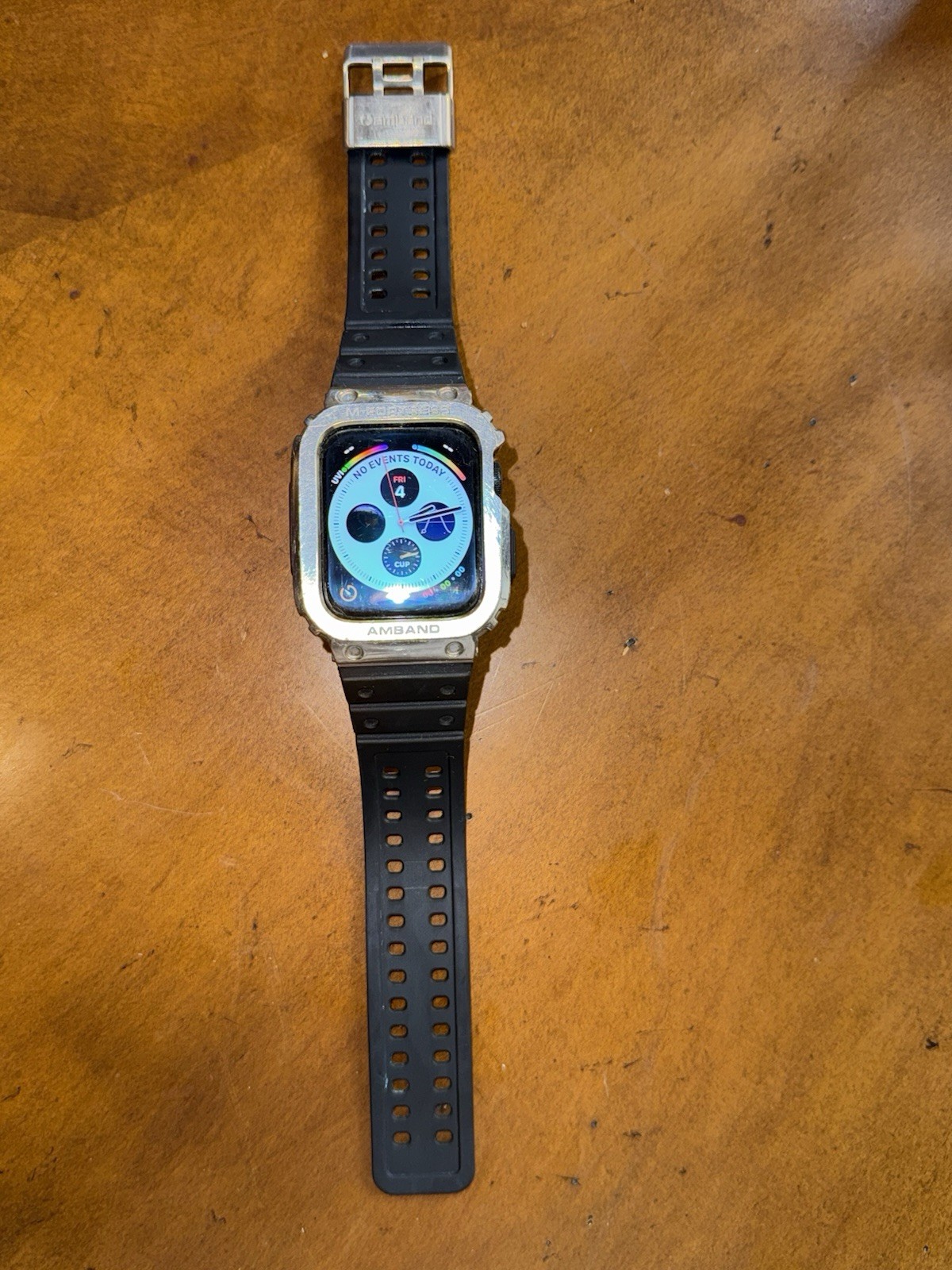 Apple Watch SE 44 mm aluminum case 70N-X Glass GPS LTE WR-50 Meters