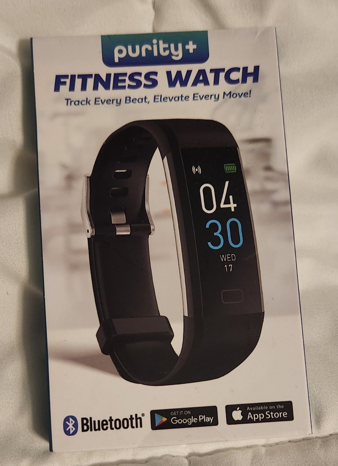 Purity+ Fitness Watch PUR-FW1 New in Box