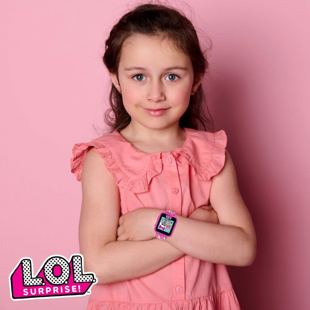 L.O.L. Surprise Kids Smart Watch with Touchscreen Selfie Camera Voice Recorder C