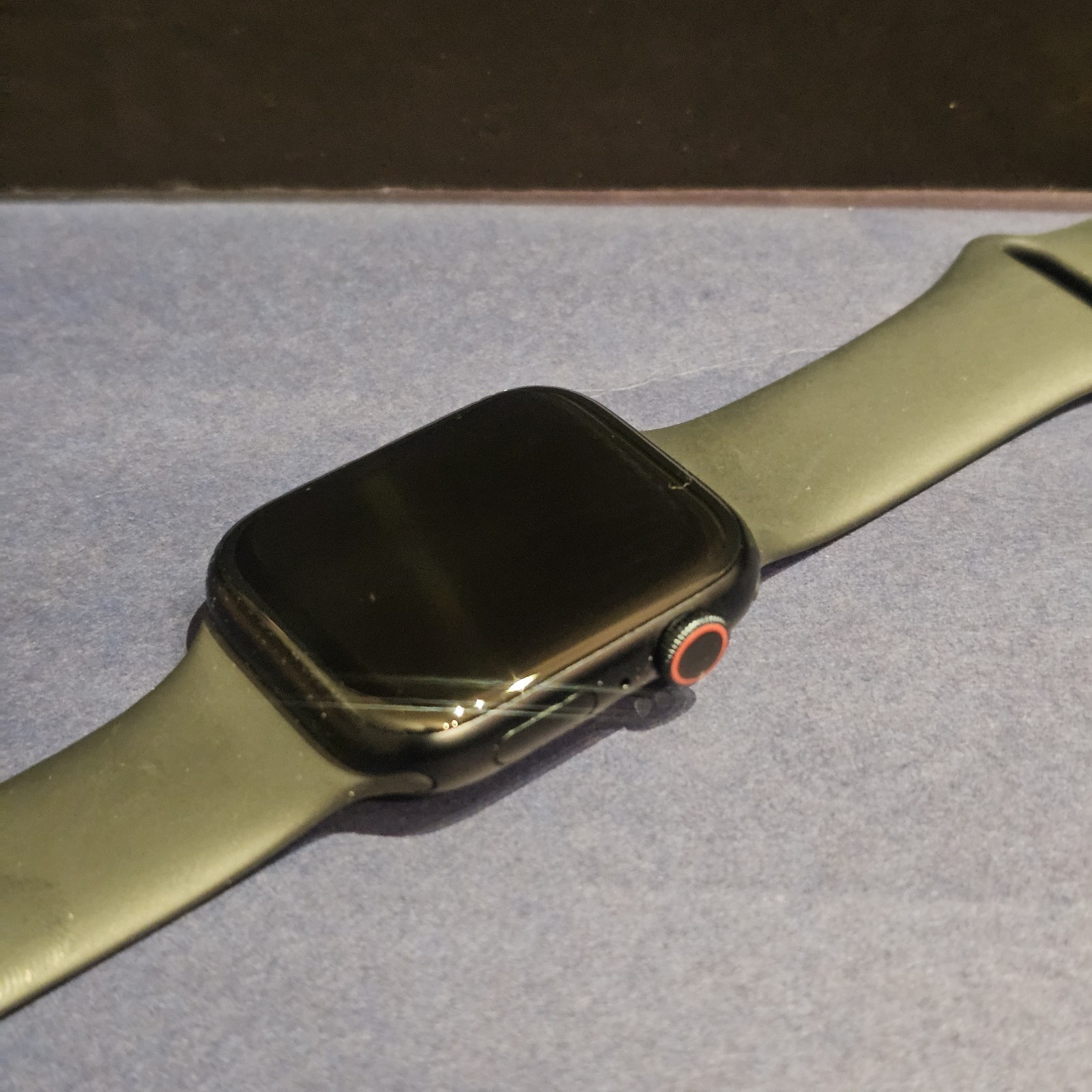 Apple Watch Series 9 45mm Aluminum Case with Sport Band – Midnight, S/M (GPS…