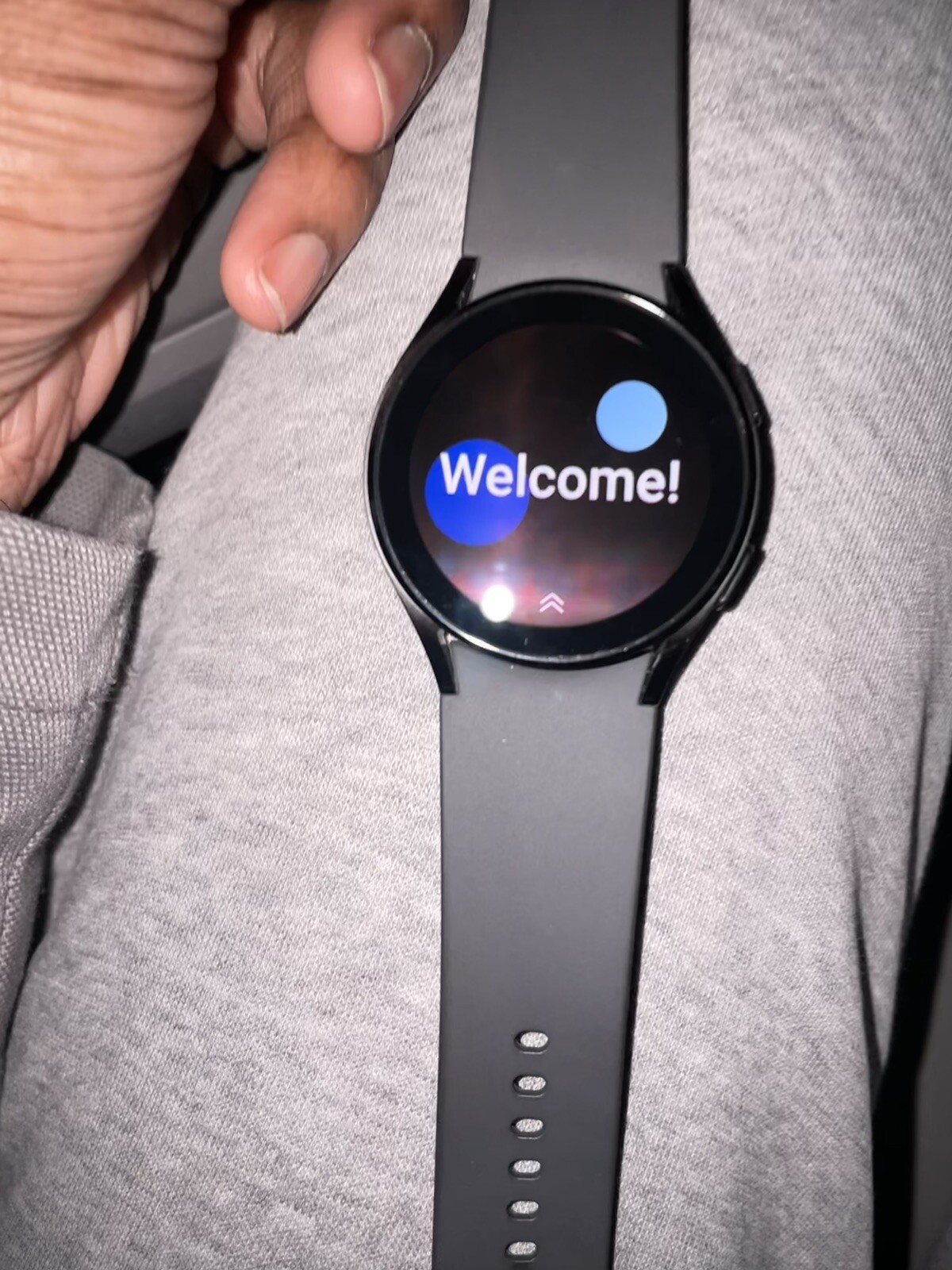 Samsung Galaxy Watch4 SM-R865 40mm Aluminum Case with Sport Band – Black…